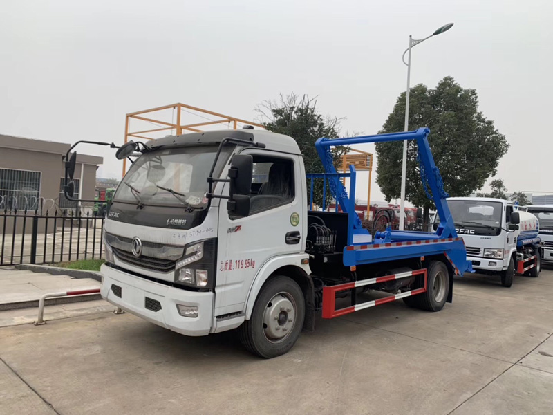 国六东风5方摆臂垃圾车