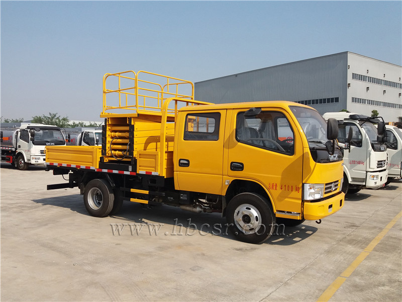 东风10米垂直升降高空作业车