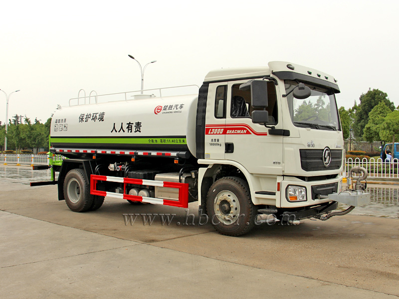 陕汽德龙L3000 14方洒水车