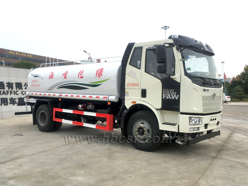 一汽解放14方洒水车