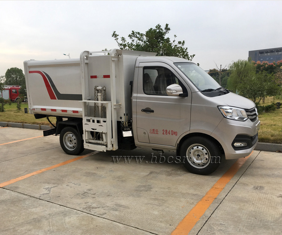 长安3方挂桶垃圾车（汽油 蓝牌）