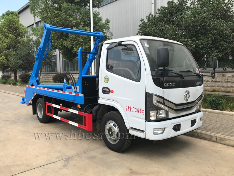 国六东风4方摆臂垃圾车