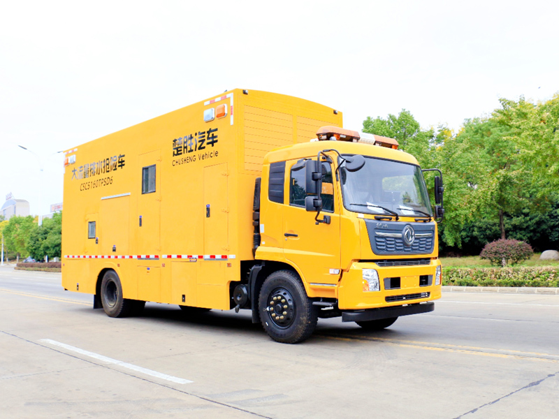 天锦大流量排水抢险车3000方
